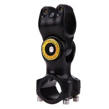 31.8*128mm Bicycle Adjustable Stem Riser MTB Road Mountain Bike Extended Stretch Handlebar Stem Bike Accessories