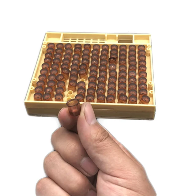 Műanyag Nevelő Queen Méh Kupkit Doboz Rendszer Méhkaros Szerszám Apikulture Kiegészítők - Image 5