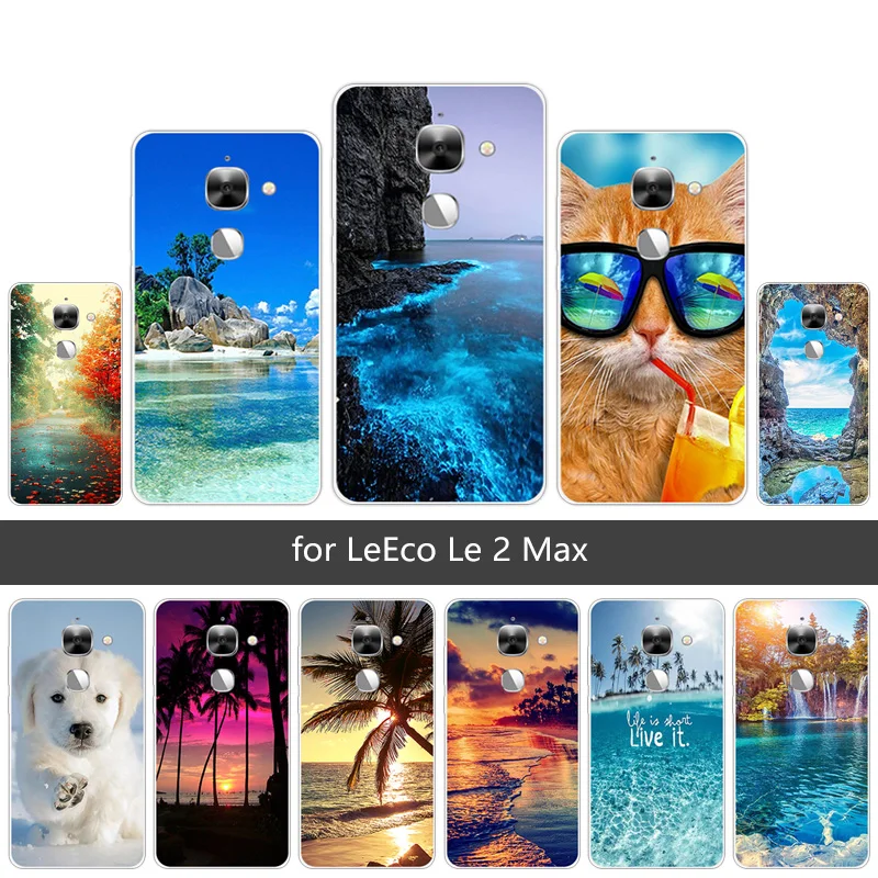 5 7 &quotдля LeTV LeEco Le Eco Max 2 чехол для телефона Max2 X820 Мягкая силиконовая задняя крышка