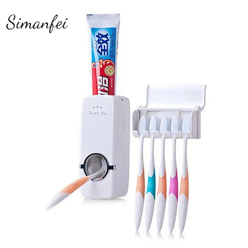 Simanfei Creative Automatic Toothpaste Dispenser Plastic Toothpaste