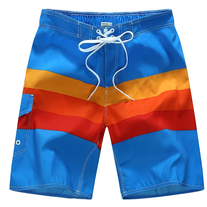 Для Мужчин's Плавание Мужские Шорты для купания летний быстросохнущая Пляж Серфинг совета Шорты для купания короткие эластичные пояс со шнурком