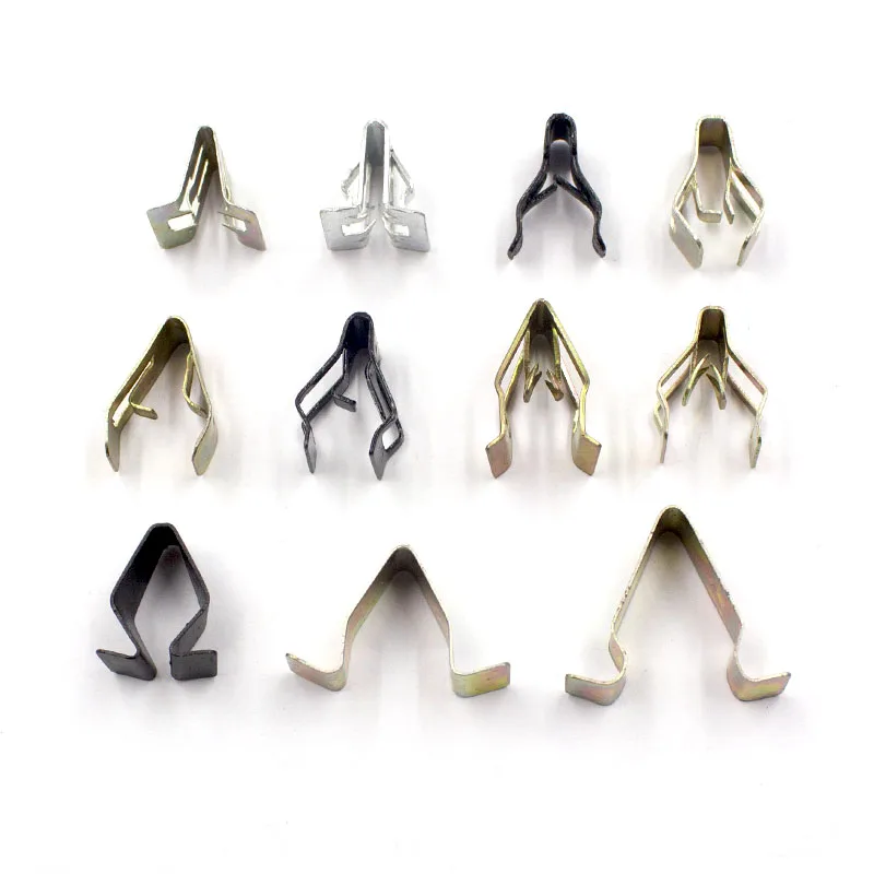Universal Auto Front Console Dash Dashboard Retainer Rivet Fastener Clips All Cars DVD CD Panel Trim Metal Clip