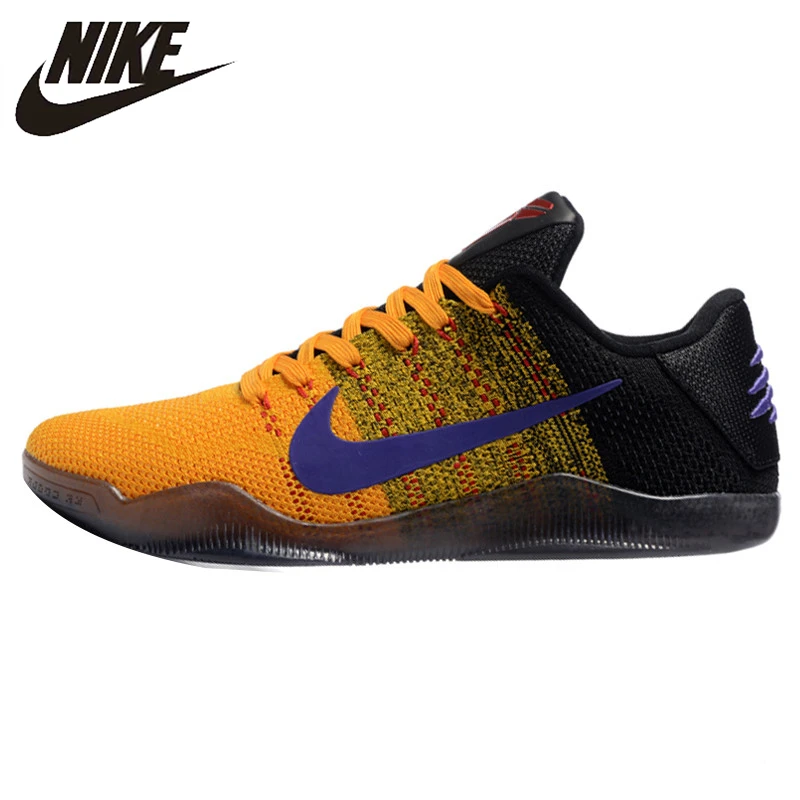 

Nike Kobe11 Elite ZK11 Men's Basketball Shoes,Men's Original Sneaker Breathable Low Sport Sneaker Shoes,Yellow Color, 822675 706