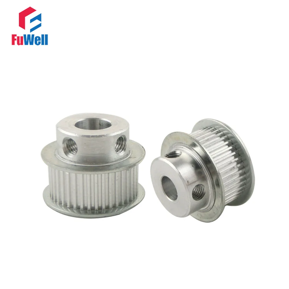 2pcs MXL 40T Timing Pulley 5/6/6.35/7/8/10/12/15mm Bore Gear Pulley 2