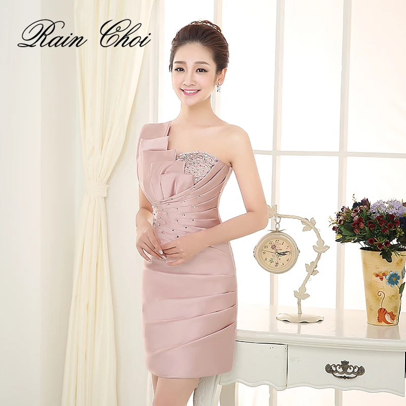 

2016 short evening dress slim fit formal party prom gowns short evening dress