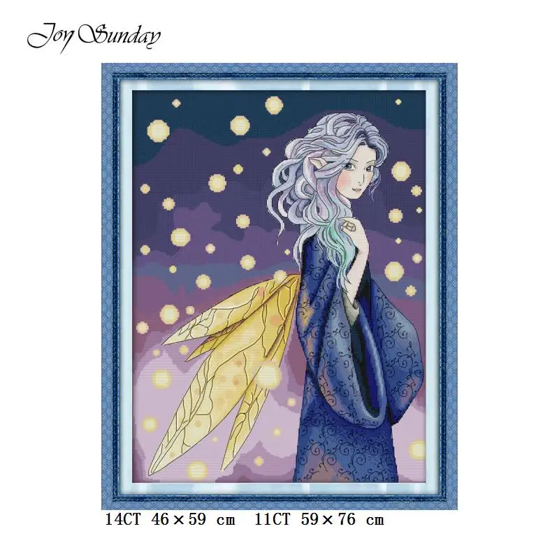 Joy Sunday Набор для вышивки крестиком модель DMC 11CT 14CT DIY ручная работа домашнего