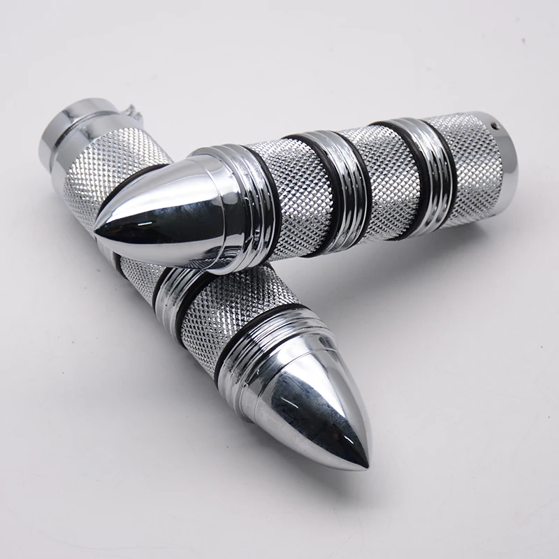 Motorcycle Grips Aluminum Chrome Scooter Hand Grips Suit for Yamaha