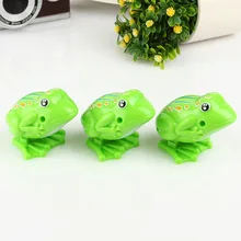 Пластиковые лягушки заводные игрушки ностальгические родители интерактивные детские лягушки игрушки