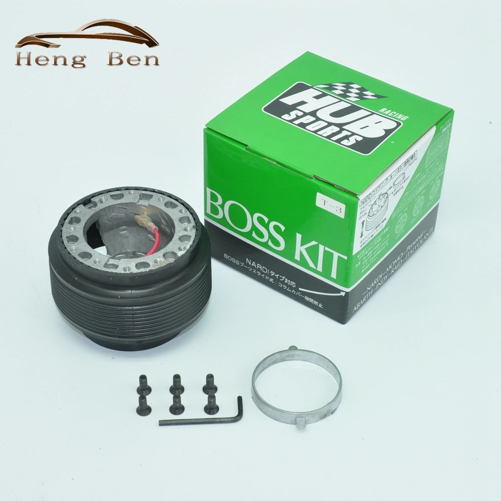 

HB T-3 Universal Racing Steering Wheel Hub Adapter Boss Kit for HUB-T-3