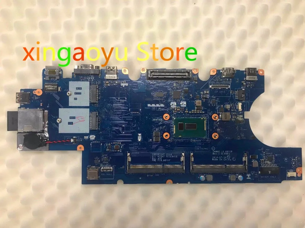 La-A911P Per Dell Per Latitude E5550 Scheda Madre I5-5300U Cpu W4Ctj 0 W4Ctj Cn-0W4Ctj 100% Test Ok