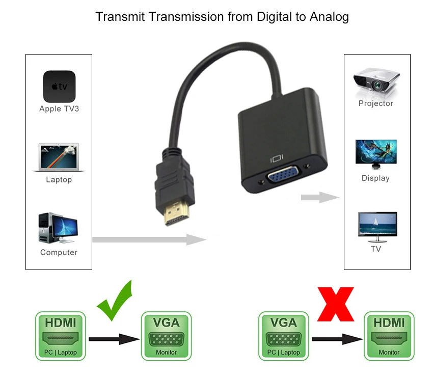 HDMI to VGA-8