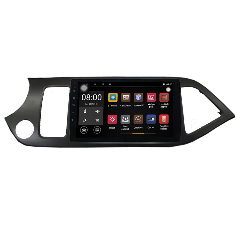 Android 8 1 специальный автомобильный DVD для Kia Morning 2011 2016 & Picanto с OBD2 Mirror Link BT 3G WiFi (без