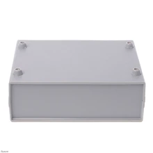 Plastic Electronic Project Box Enclosure Instrument Shell Case DIY 130x170x55MM Damom