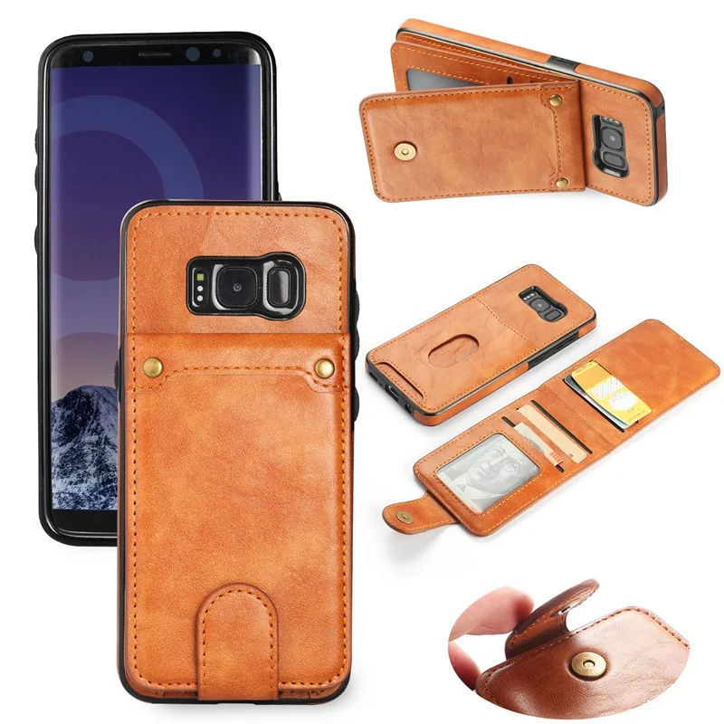 

Detachable Flip Leather Case for Samsung Galaxy s8 S8 Plus s9 S9 Plus Note 8 S7 Edge PU Leather Case Cover Back Protect Holder