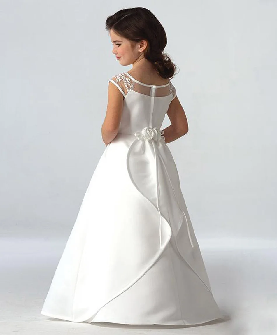 Hot-Sale-2017-Elegant-SexeMare-Flower-Girl-Dresses-Appliques-Long-Princess-Party-Pageant-first-communion-dresses (1)