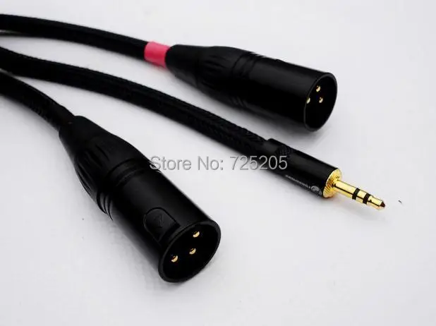 IWISTAO HIFI 3.5mm to XLR 2 Plugs Cable 