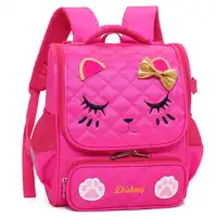 2019 waterproof Children School Bags primary cats school backpacks girls orthopedic backpacks schoolbags kids satchel sac enfant