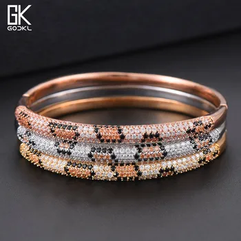 

GODKI Luxury AAA Cubic Zirconia Bracelets Bangles Vintage Indian Bangle Bohemian Cuff Bracelets For Women Femme Fashion Jewelry