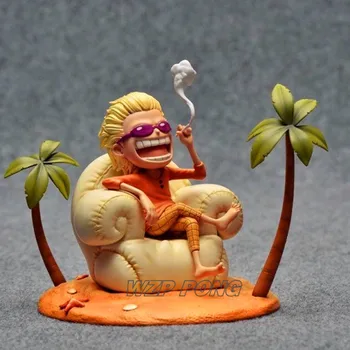 

One Piece childhood Donquixote Doflamingo Sitting position Statue Resin Doflamingo Action Figure Model Collection Toys