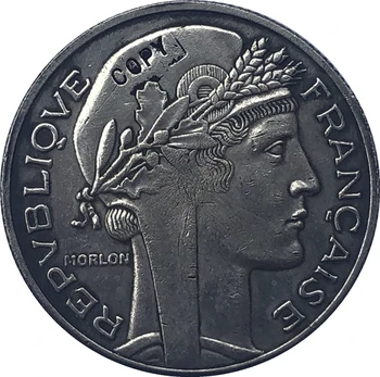 

FRENCH INDOCHINA 1 Cent 19 coin copy 26mm