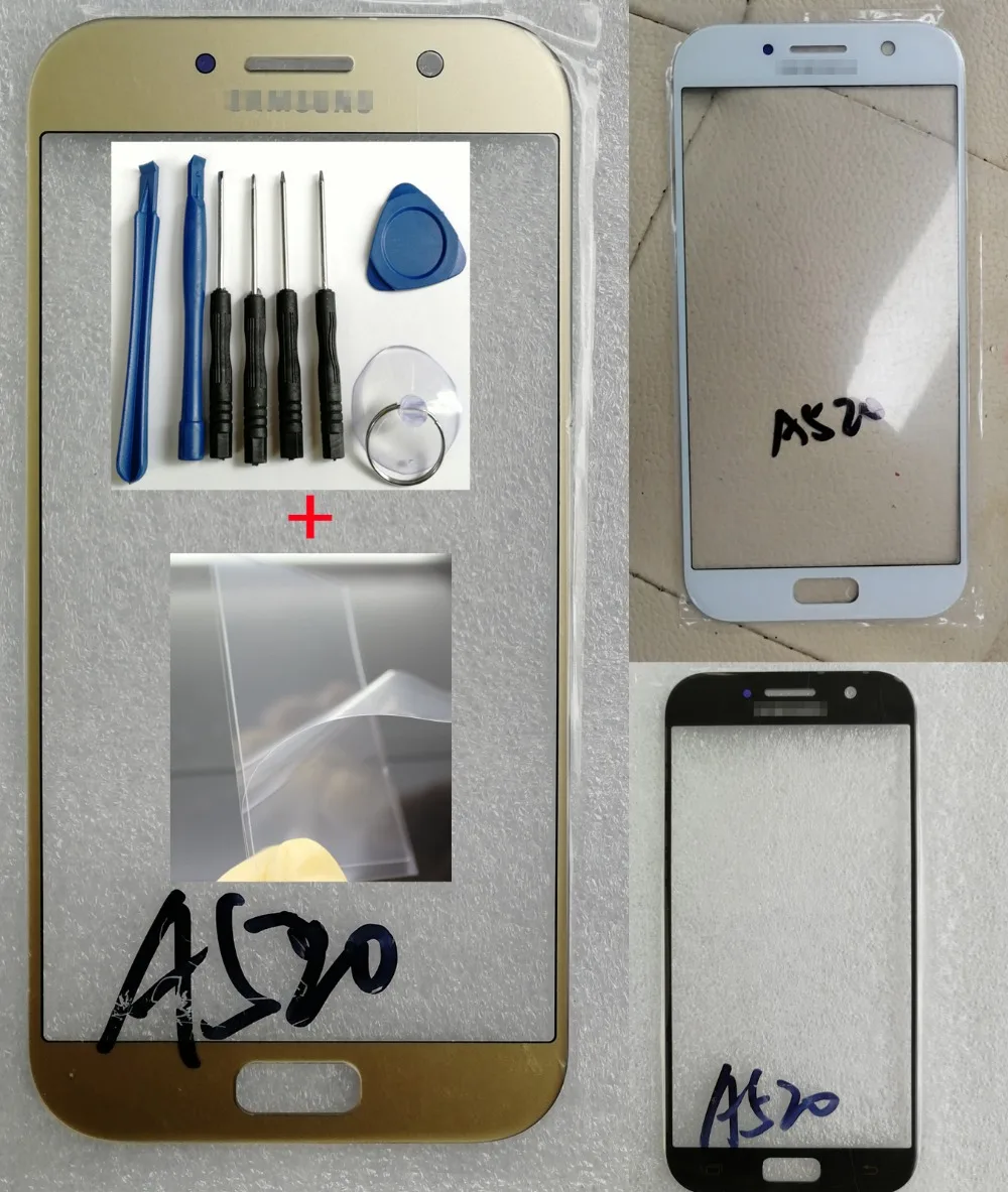 Shyueda 100% новый + OCA инструмент для Samsung Galaxy A5 2017 A520F/DS A520K/L/S 5 2 &quotвнешний передний