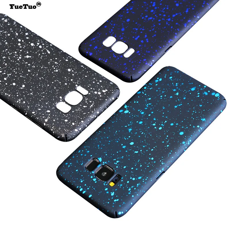 

case for samsung galaxy s8plus s8 plus 3d bling glitter star matte protective luxury original hard back ultra thin full cover