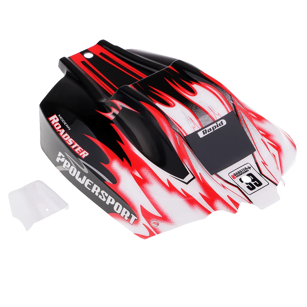 RC Buggy Body Shell Canopy Bodywork for WLtoys A959 1/18 4WD Racing Car Spare Parts