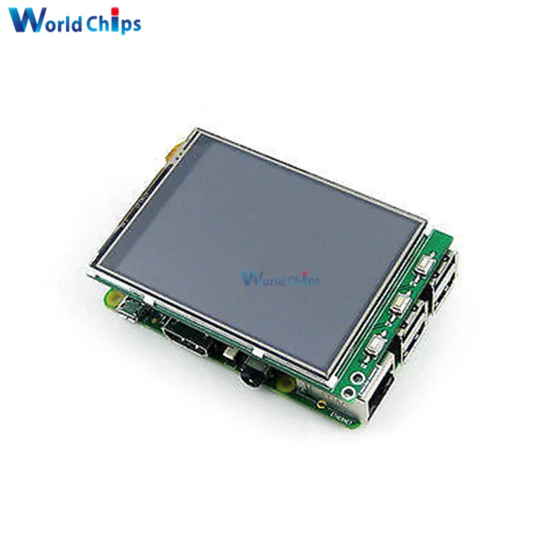 3,2 дюймов 320x240 TFT lcd сенсорный RGB экран дисплей монитор 3," ЖК-модуль для Raspberry Pi B+ B PI2