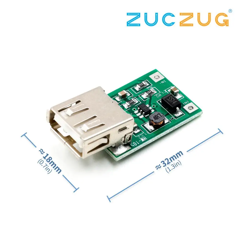 DC-DC Повышающий Модуль(0,9 В~ 5 В) 18650 ма повышающий преобразователь Повышающий Модуль USB Мобильный усилитель мощности TP4056
