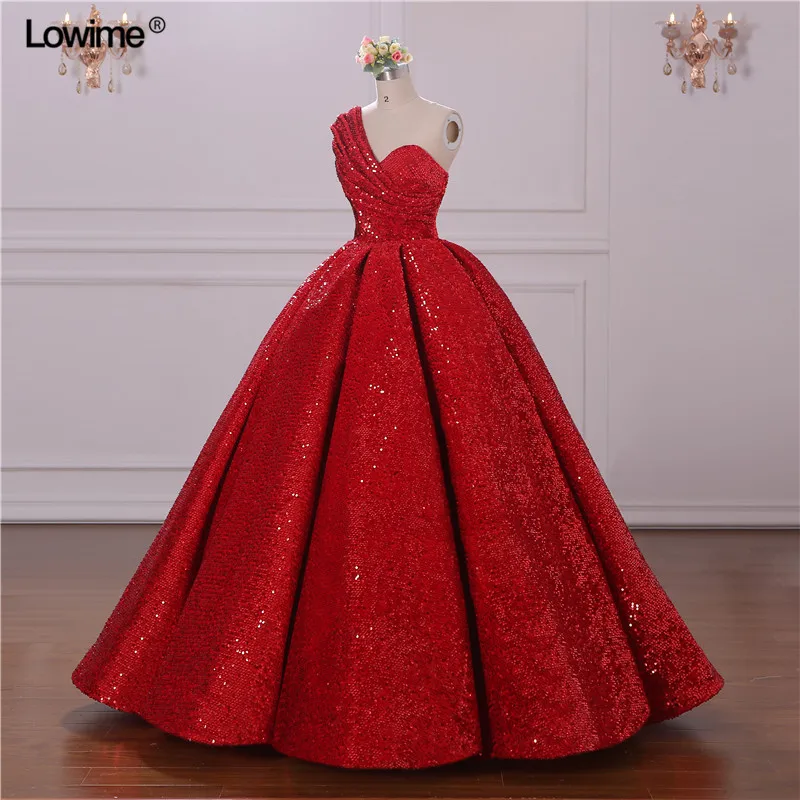 Real Photo Ball Gown Evening Dresses Dubai Turkish Arabic Aibye Prom Gowns Galajurk Sequins Formal Party Abendkleider Dress (6)