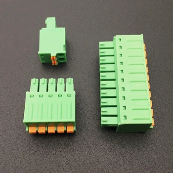 

Screw-free spring wire pluggable PCB terminal block plug 2EDGKD-3.5-2P3P4P5P6P8P