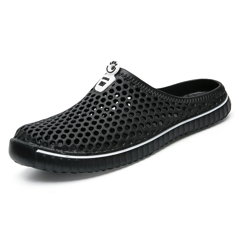 2018 Women Summer Sandals Hollow Out Mesh Breathable Lovers Slippers Unisex Casual Beach Shoes 