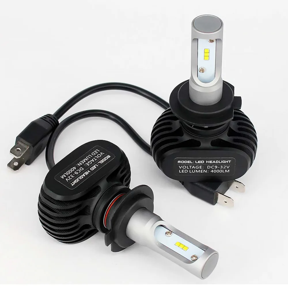 Авто H3 Led H7 H1 H11 H8 H9 9005 HB3 9006 HB4 H4 автомобильный Светильник лампы 50 Вт 8000LM головной