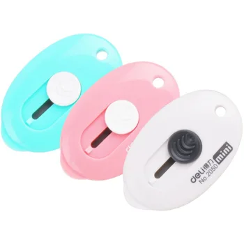 

deli 2050 Paper knife 9mm mini Pen knife Wholesale and Retail