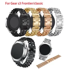 Wearlizer ковбой Нержавеющая сталь Роскошные ремешок для Samsung Шестерни S3 классический Frontier металлический ремешок Превосходное качество группа