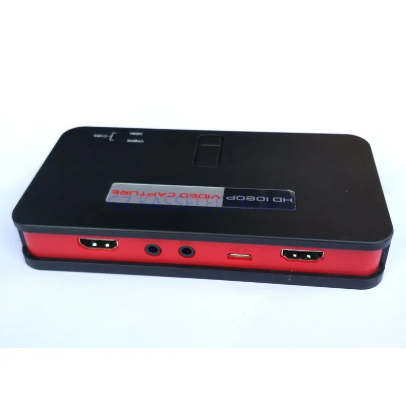 

2017 New Game capture record HDMI from HDMI/YPbPr to USB Flash Disk or SD Card directly, no PC required, Free shipping