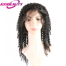Addbeauty Human Hair Wigs 150% Density Brazilian deep Wave Remy Hair Lace Front Human Hair long Wigs For Black Women