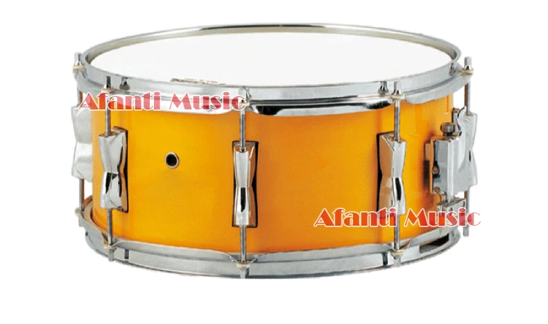 Afanti музыка высокого качества Желтый цвет Малый snare барабан(AFMS-1068