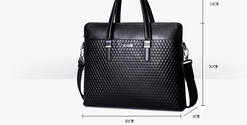Sammons men genuine leather briefcase 11