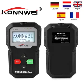 

Original KONNWEI KW590 OBD2 Code Reader KW 590 Auto OBD2 Scanner OBD2 Diagnostic Tool