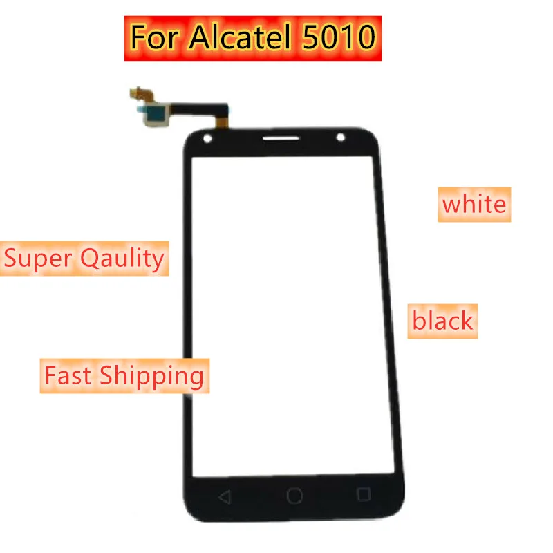 

High Qaulity For Alcatel One Touch Pixi 4 5010 5010D 5010E 5010G OT-5010 Touch Screen Digitizer Front Glass Panel Sensor