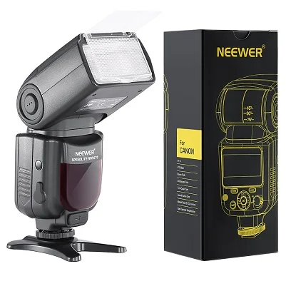 Neewer NW670 / VK750II Е-TTL фонарик вспышка с ЖК-дисплеем для Canon 6D/1300D/1200D/1100D/750D/700D/650D/600D/550D/500D/100D/80D/70D/60D - Цвет: Flash Only