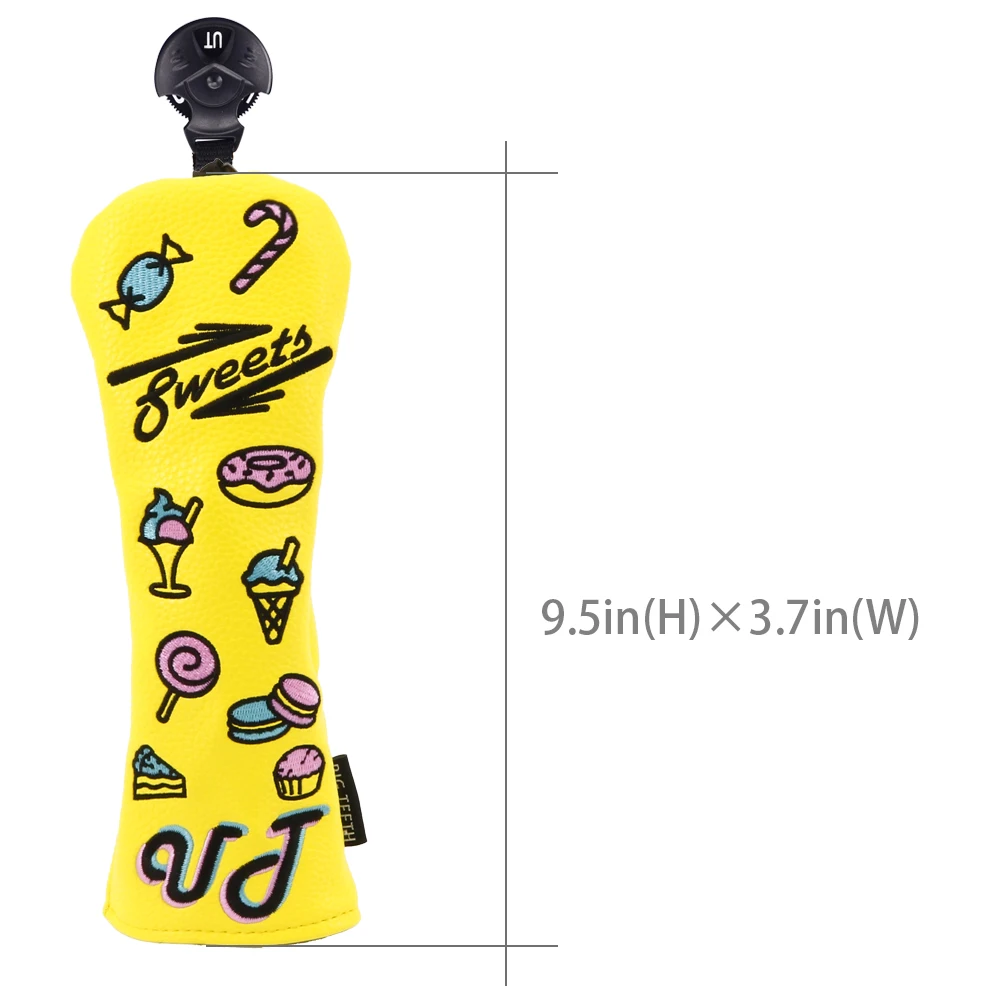 6003525 BIG TEETH golf hybrid untinity cover yellow (5)