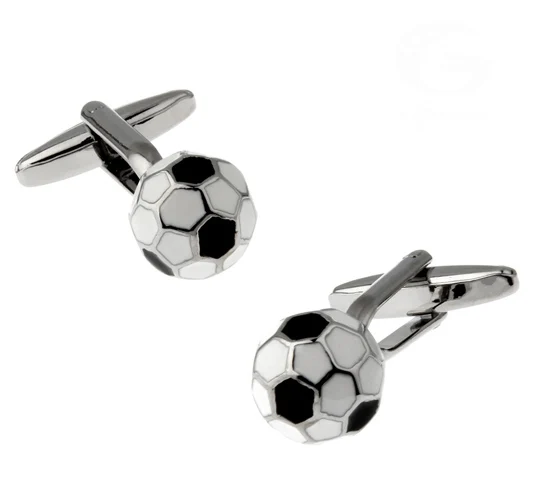 Sport Series Cuff Links 28 Designs Option Football Design Cufflinks - Окраска металла: 2