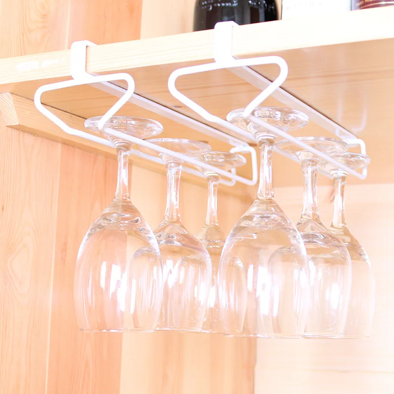 Buy Stainless Steel Wine Glass Hanger Under Cupboard