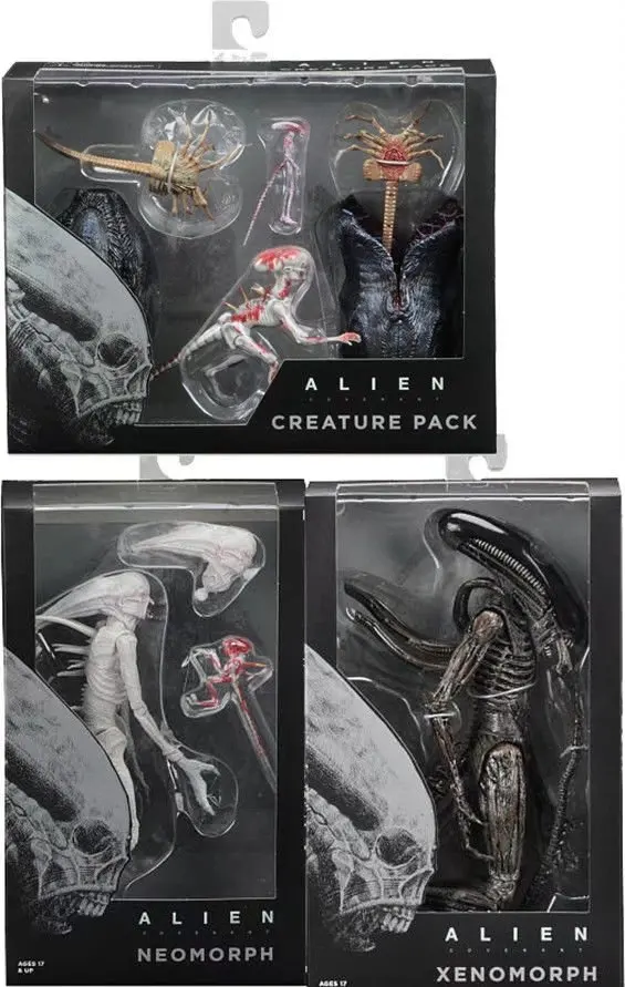 Классический фильм про инопланетян vs фигура хищника серия Alien Covenant Xenomorph Neomorph