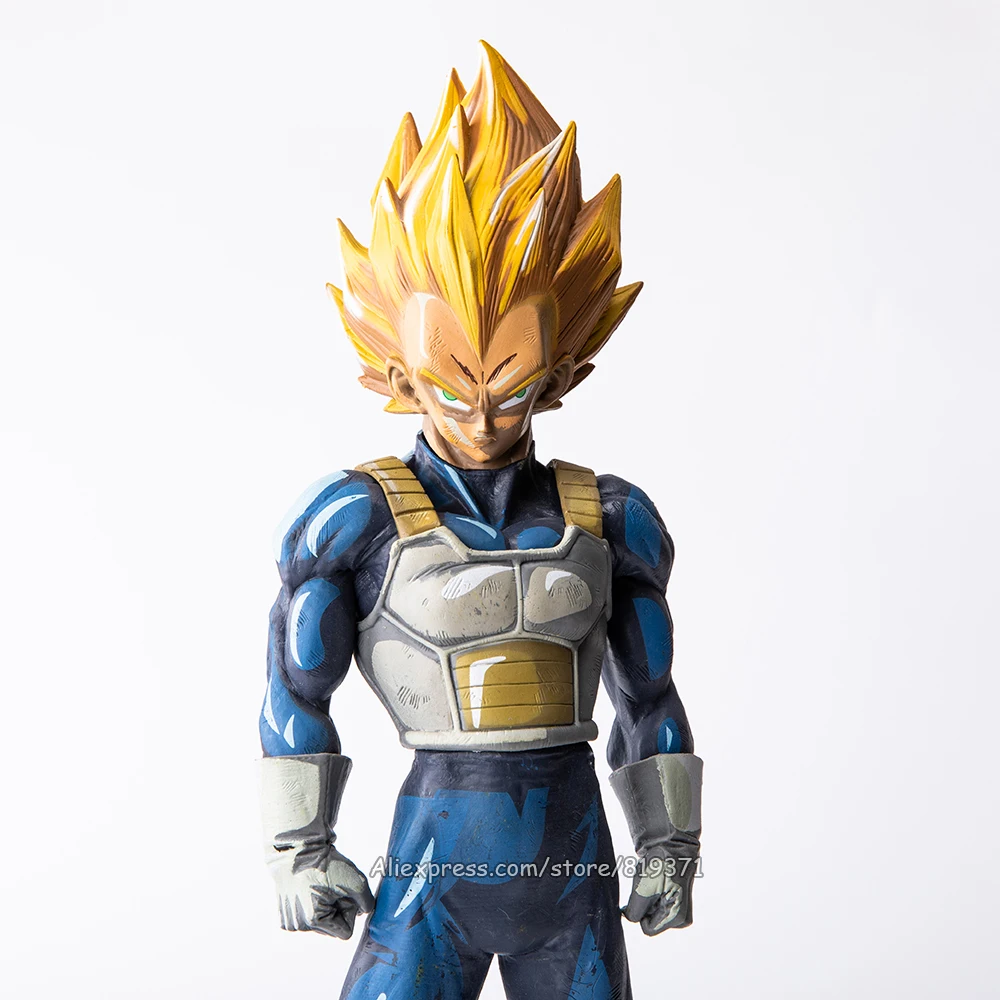 Фигурка Dragon Ball Z фигурку Super Saiyan vegeta аниме 2D Краски Цвет Figuras коллекционные игрушки подарок большой Размеры 1" 32 см