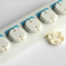 10 шт./партия, евро стандарт, Детская электрическая защитная заглушка для розетки, крышка, двухфазный продукт для безопасности ребенка