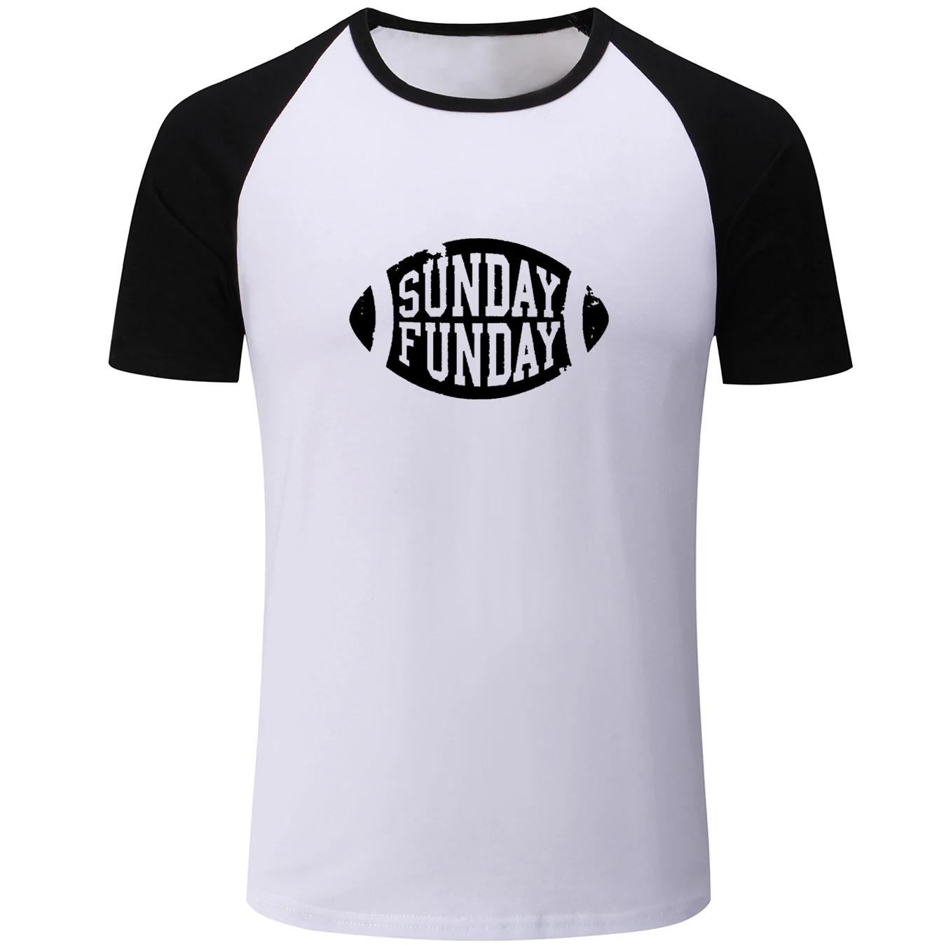 Футболка с коротким рукавом и графическим принтом SUNDAY FUNDAY модные мужские
