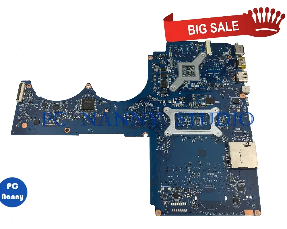 PCNANNY FOR HP 15-CB045WM 15-CB Laptop motherboard 926305-601 i7-7700HQ CPU GTX1050 4GB DAG75AMBAD0